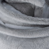 ZooVaa Kids Sensory Weighted Lap Pad Blanket for Children, 4.75lb 21x19 Minky Grey