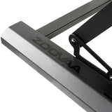 ZooVaa Standing Desk Riser, Micro Adjustable Height Sit to Stand Riser Standing Desk Workstation