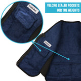 ZooVaa Weighted Kids Vest - Children's Youth Weighted Compression Vest w/ Removable Weights -Small