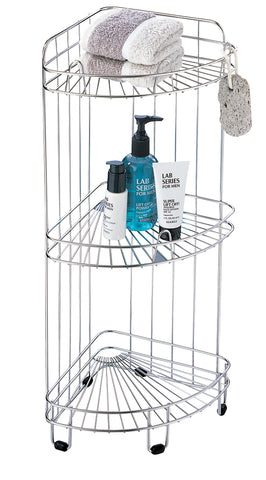 Organize It All 3 Tier Corner Shower Caddy- Chrome