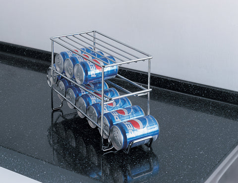 Organize It All 12 Can Holder - Chrome