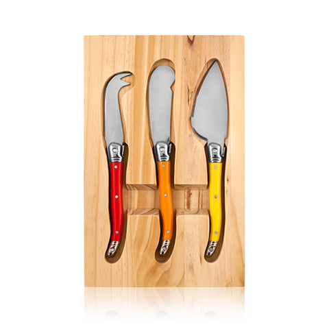 Sunnyside: Enamel Cheese Knives