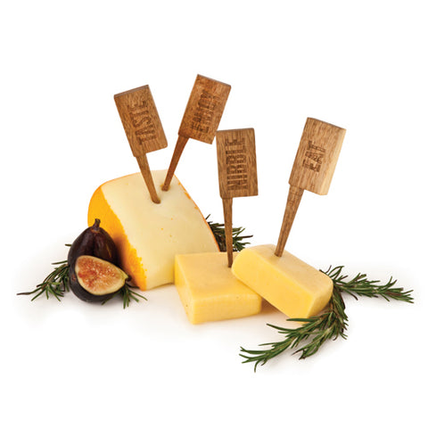 Country Home: Wooden Cheese Markers