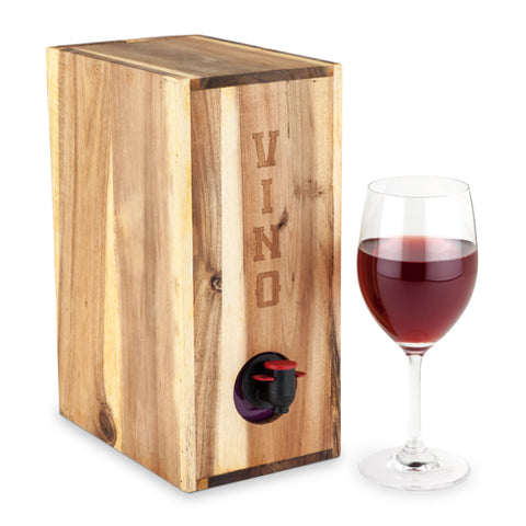 Country Home™ Acacia Wood Boxed Wine Cover by Twine
