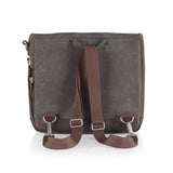 Adventure Wine Tote, (Khaki Green with Brown)