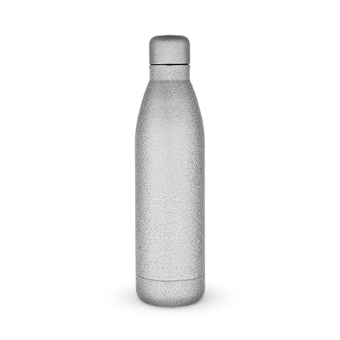 Comet: Silver Glitter Water Bottle by Blush®