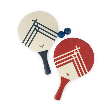 Beach Tennis Paddle Set