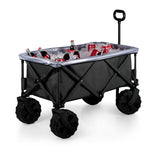 Adventure Wagon Elite All-Terrain Folding Utility Wagon, (Dark Grey)
