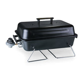 Vulcan Portable Propane BBQ & Cooler Tote, (Black with Grey & Silver)