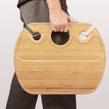 Mesamio Portable Food & Wine Table