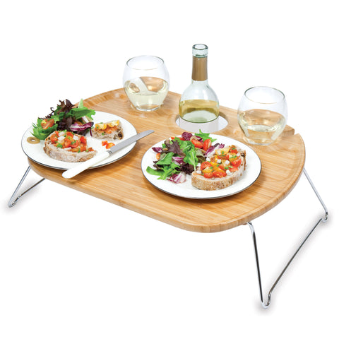 Mesamio Portable Food & Wine Table