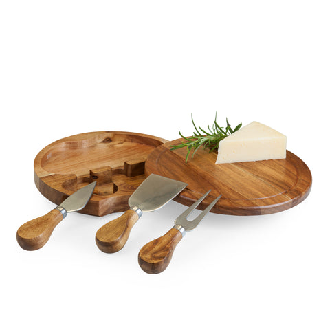 Acacia Brie Cheese Board & Tools Set