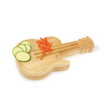 Guitar Cheese Board & Tools Set