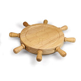 Mariner Lazy Susan Cheese Board & Tools Set