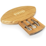 Quarterback Football Cheese Board & Tools Set
