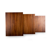 Etage Set of 3 Acacia Serving Pedestals