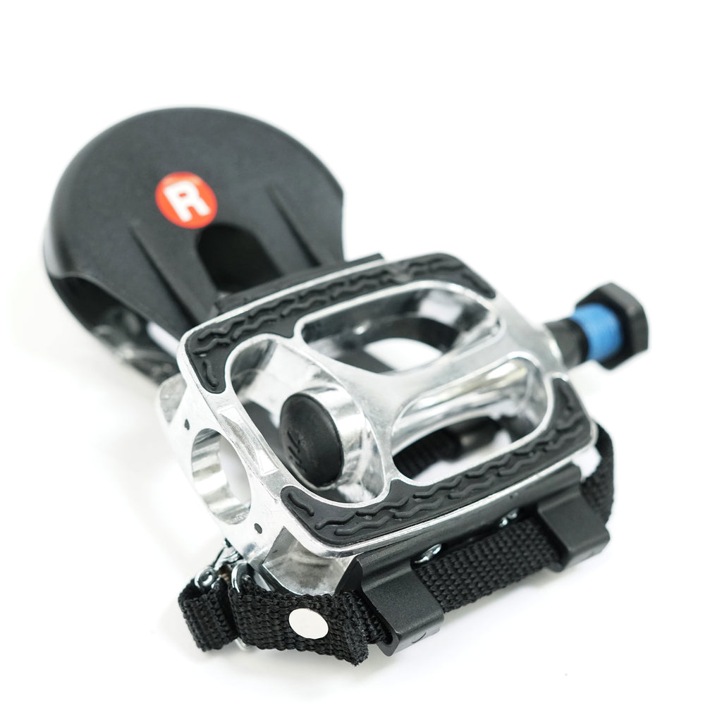 pedal zoo Replacement Caged Foot Pedals for Indoor Cycle Bikes