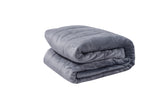 13lb Minky Weighted Compression Sleeping Bag Blanket with Glass Beads - Grey