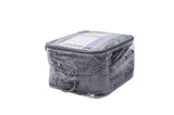 13lb Minky Weighted Compression Sleeping Bag Blanket with Glass Beads - Grey