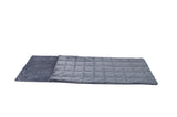 13lb Minky Weighted Compression Sleeping Bag Blanket with Glass Beads - Grey