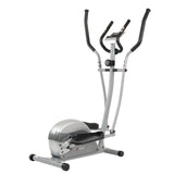 EFITMENT Compact Magnetic Elliptical Machine Trainer with LCD Monitor and Pulse Rate Grips - E005