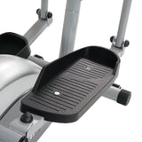EFITMENT Compact Magnetic Elliptical Machine Trainer with LCD Monitor and Pulse Rate Grips - E005
