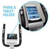 EFITMENT Magnetic Elliptical Machine Trainer w/LCD Monitor and Pulse Rate Grips - E006
