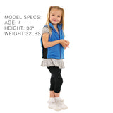 ZooVaa Children's Weighted Compression Fleece Vest - Small