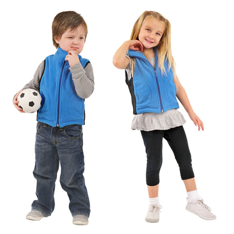 ZooVaa Children's Weighted Compression Fleece Vest - Small