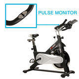 EFITMENT Indoor Cycling Exercise Bike w/40 lb Flywheel, Belt Drive, LCD Monitor w/ Pulse - IC030