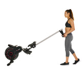 EFITMENT Aero Air Fan Rowing Machine Rower w/ Monitor - RW036