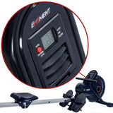 EFITMENT Aero Air Fan Rowing Machine Rower w/ Monitor - RW036