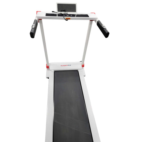 SunnyFit Slim Fold Walking Treadmill w/ Device Holder