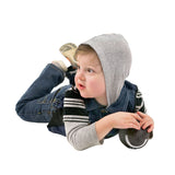 ZooVaa Weighted Kids Vest - Childrens Denim Compression Hoodie Vest w/ Removable Weights - Small