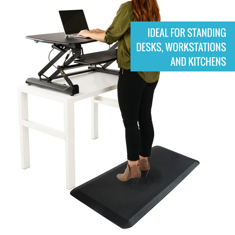 Anti-fatigue Floor Mats for Standing Desks and Workstations