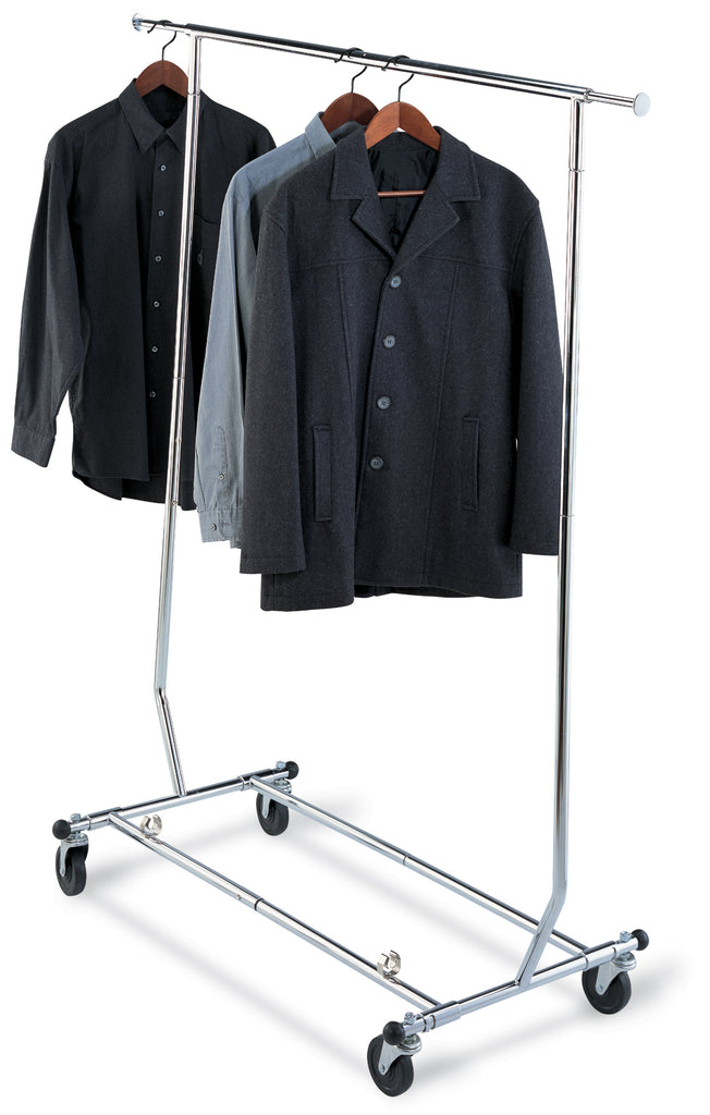 Garment Rack Organize It All Ultra Garment Rack - Chrome – ZooVaa