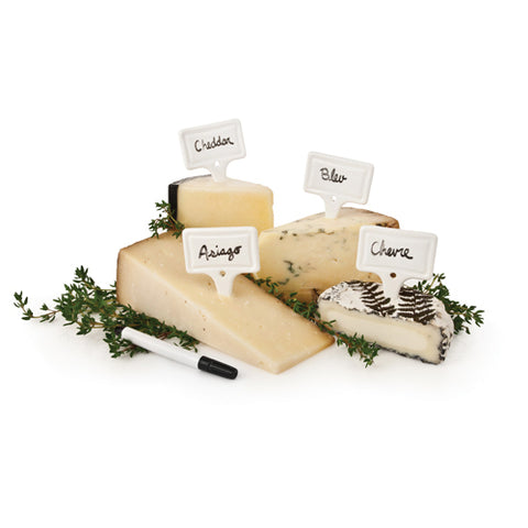 Country Cottage™ Ceramic Cheese Markers by Twine