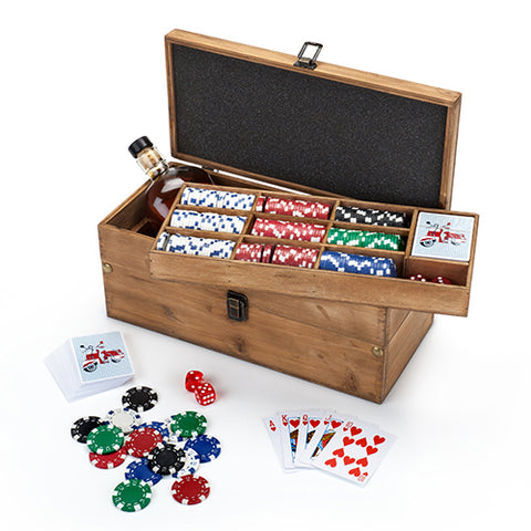 Poker & Liquor Box Set