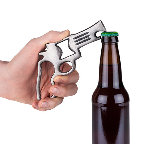 Pistol Cast Iron Bottle Opener by Foster and Rye