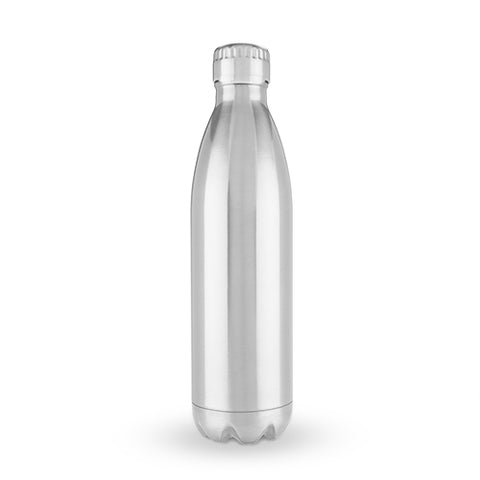 True2Go: 750ml Water Bottle in Stainless Steel by True
