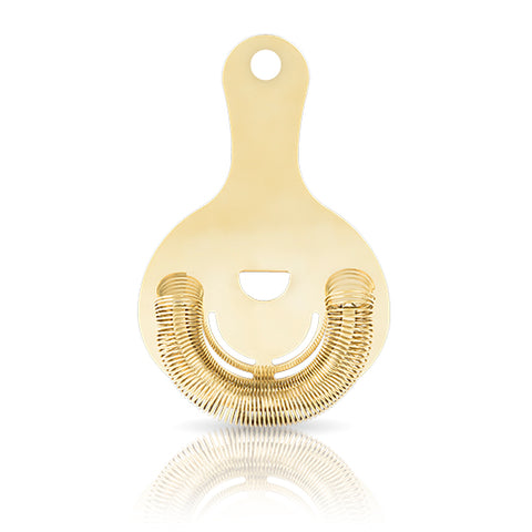 Belmont™ Gold Hawthorne Strainer by Viski