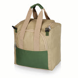 Gardener Folding Seat with Tools, (Olive Green & Tan)