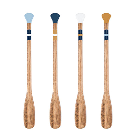 Acacia Wood Paddle Stir Sticks by Foster & Rye