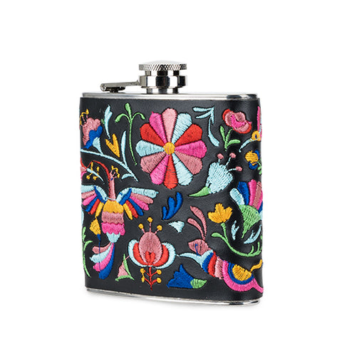 Embroidered Flask by Blush®