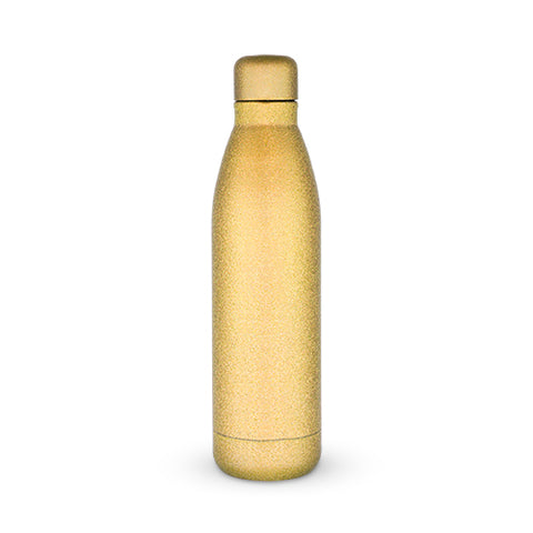 Comet: Gold Glitter Water Bottle by Blush®
