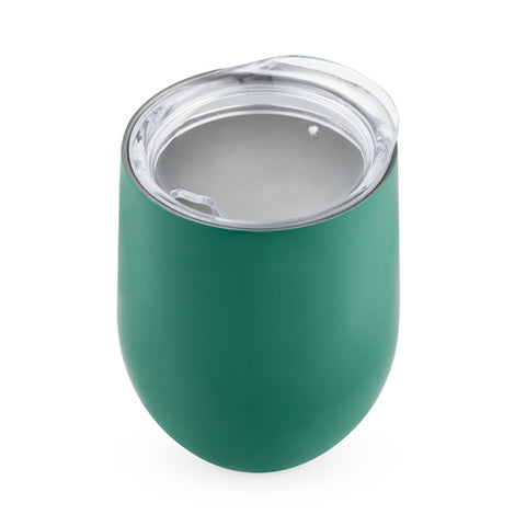 Sip & Go Stemless Wine Tumbler in Green by True