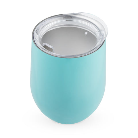 Sip & Go Stemless Wine Tumbler in Light Blue by True