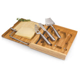 Soirée Cheese Board & Tools Set with Wire Cutter