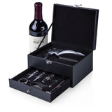 Cabernet 8-Pc Wine Accessories Set, (Black)