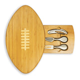 Quarterback Football Cheese Board & Tools Set